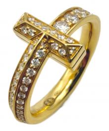 TIFFANY & Co.（ティファニー）の古着「T1 Narrow Ring/Tワンナローリング/73125383」