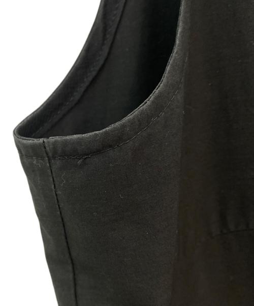 UNITED ARROWS TOKYO（ユナイテッドアローズトウキョウ）UNITED ARROWS TOKYO (ユナイテッドアローズトウキョウ) ソリッド バルーン ロングワンピース ブラック サイズ:38の古着・服飾アイテム