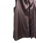 中古・古着 theory (セオリー) ウォッシャブルシルクプリーツノースリーブブラウス Mod Silk Twill ブラウン サイズ:S：11000円