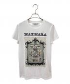 MaxMaraマックスマーラ）の古着「プリントTシャツ」｜ホワイト
