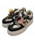 FENDI（フェンディ）の古着「Match プラットフォームスニーカー」｜ホワイト×ブラック