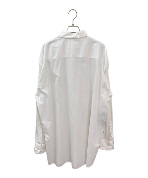 Maison Margiela（メゾンマルジェラ）Maison Margiela (メゾンマルジェラ) オーガニックコットンオックスフォードシャツ ホワイト サイズ:37の古着・服飾アイテム