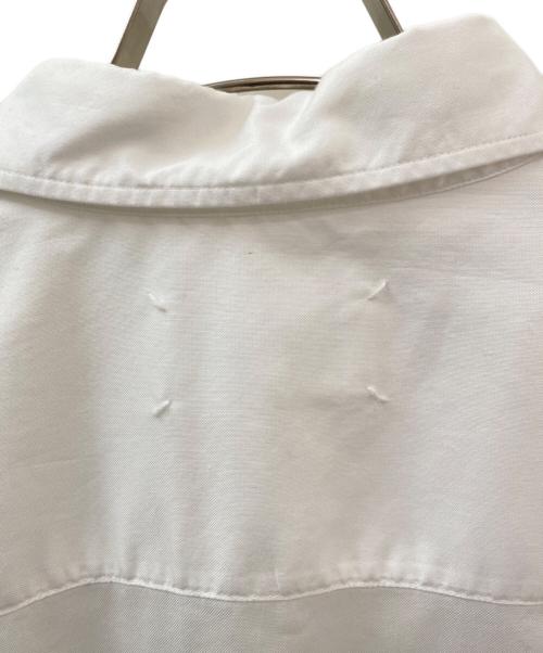 Maison Margiela（メゾンマルジェラ）Maison Margiela (メゾンマルジェラ) オーガニックコットンオックスフォードシャツ ホワイト サイズ:37の古着・服飾アイテム