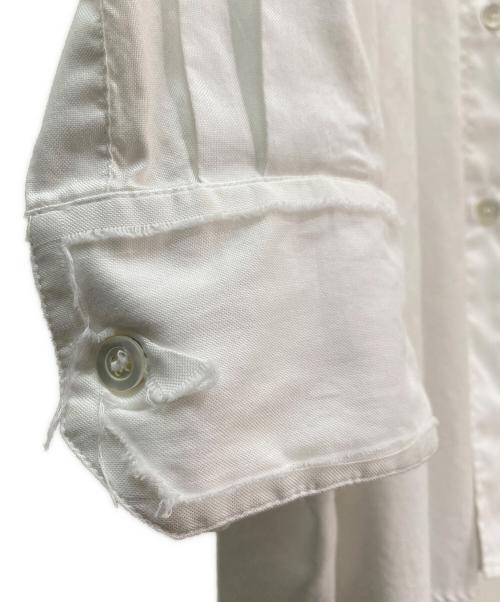 Maison Margiela（メゾンマルジェラ）Maison Margiela (メゾンマルジェラ) オーガニックコットンオックスフォードシャツ ホワイト サイズ:37の古着・服飾アイテム