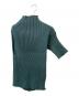 ISSEY MIYAKE (イッセイミヤケ) NUDE SHIRT リブ ニット カットソー グリーン サイズ:2：32000円