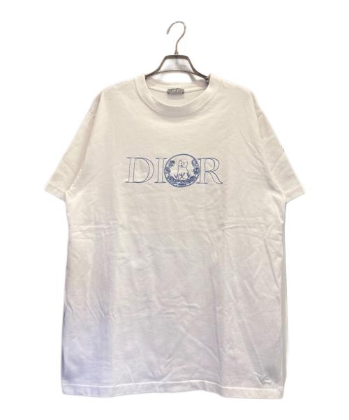 Dior（ディオール）Dior (ディオール) HYLTON NEL Tシャツ ホワイト サイズ:Mの古着・服飾アイテム