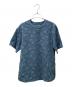 HERMES（エルメス）の古着「マキシTシャツ 《マイヨン・エケストル》プリント」｜ブルー・アドリアティック