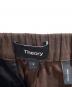 中古・古着 theory (セオリー) ストレッチリネンスリムプルオンパンツ ブラウン サイズ:2：12000円