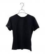 theoryセオリー）の古着「コットンスリムフィットショートスリーブTシャツ Apex Tee P」｜ブラック