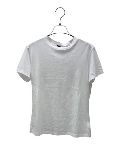 theory（セオリー）theory (セオリー) コットンスリムフィットショートスリーブTシャツ Apex Tee P ホワイト サイズ:Mの古着・服飾アイテム
