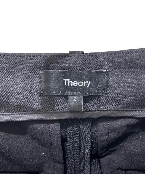 theory（セオリー）theory (セオリー) サイドジップパンツ ブラック サイズ:2の古着・服飾アイテム