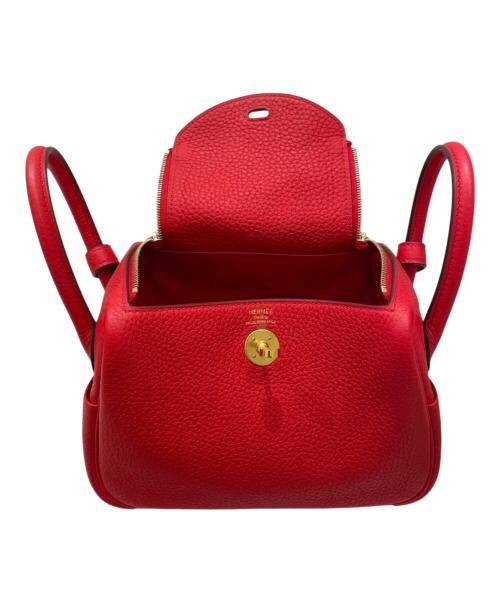 HERMES（エルメス）HERMES (エルメス) ミニ リンディ ルージュクー サイズ:ミニの古着・服飾アイテム