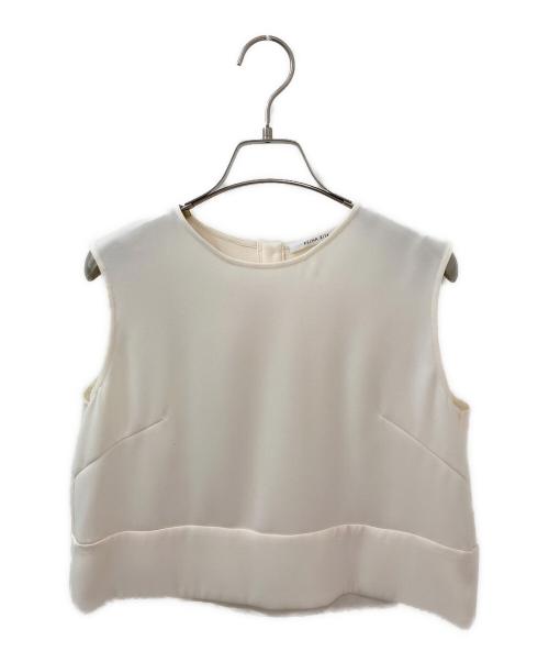 KEINA RITA（ケイナ リタ）KEINA RITA (ケイナ リタ) CROPPED TOP アイボリー サイズ:Fの古着・服飾アイテム
