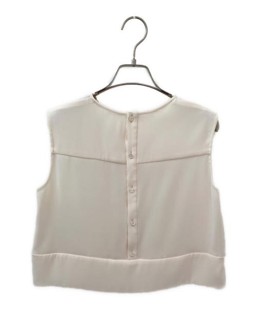 KEINA RITA（ケイナ リタ）KEINA RITA (ケイナ リタ) CROPPED TOP アイボリー サイズ:Fの古着・服飾アイテム
