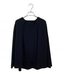 MYLAN（マイラン）の古着「Wool Cashmere Cape Knit」｜ブラック