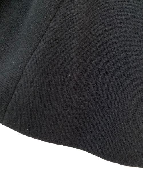 MYLAN（マイラン）MYLAN (マイラン) Wool Cashmere Cape Knit ブラック サイズ:Fの古着・服飾アイテム