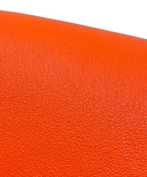 LOEWE（ロエベ）LOEWE (ロエベ) リピートアナグラムアベニューチェーンショルダーバッグ オレンジの古着・服飾アイテム