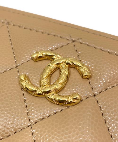 CHANEL（シャネル）CHANEL (シャネル) カードケース ベージュの古着・服飾アイテム