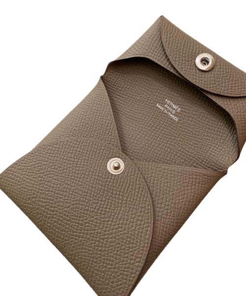 HERMES（エルメス）HERMES (エルメス) コインケース エトゥープ サイズ:-の古着・服飾アイテム