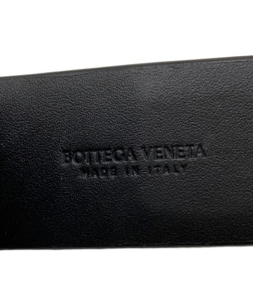 BOTTEGA VENETA（ボッテガベネタ）BOTTEGA VENETA (ボッテガベネタ) イントレチャートマネークリップ ブラックの古着・服飾アイテム