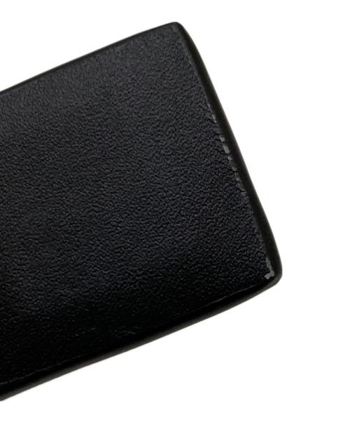 BOTTEGA VENETA（ボッテガベネタ）BOTTEGA VENETA (ボッテガベネタ) イントレチャートマネークリップ ブラックの古着・服飾アイテム