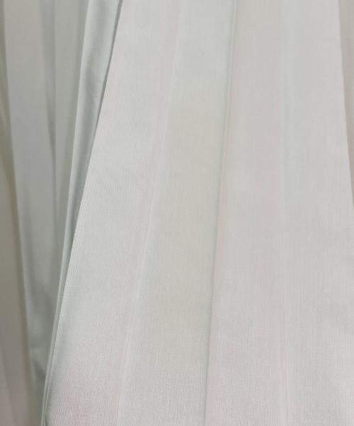 VALENTINO（ヴァレンティノ）VALENTINO (ヴァレンティノ) ベルスリーブプリーツブラウス ホワイト サイズ:38の古着・服飾アイテム