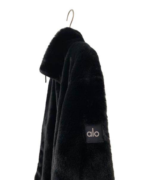 alo（アロ）alo (アロ) FOXY SHERPA JACKET ブラック サイズ:XSの古着・服飾アイテム