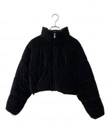 alo（アロ）の古着「Micro Corduroy Dreamy Puffer」｜ブラック