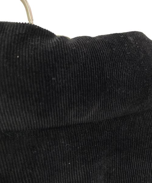 alo（アロ）alo (アロ) Micro Corduroy Dreamy Puffer ブラック サイズ:Sの古着・服飾アイテム