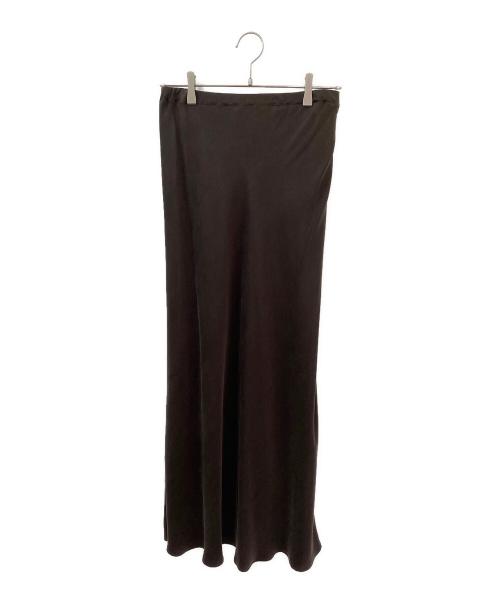 EVERYDAY I LIKE.（エヴリデイ アイ ライク）EVERYDAY I LIKE. (エヴリデイ アイ ライク) Cu/R maxi スカート ブラウン サイズ:Fの古着・服飾アイテム