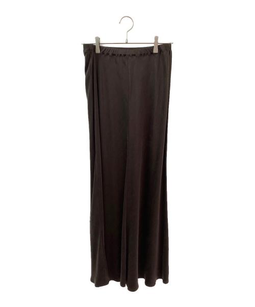 EVERYDAY I LIKE.（エヴリデイ アイ ライク）EVERYDAY I LIKE. (エヴリデイ アイ ライク) Cu/R maxi スカート ブラウン サイズ:Fの古着・服飾アイテム