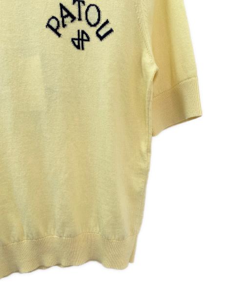 patou（パトゥ）patou (パトゥ) 半袖セーター イエロー サイズ:XSの古着・服飾アイテム