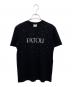 patou（パトゥ）の古着「ビジュー付きTシャツ」｜ブラック