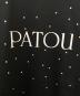 中古・古着 patou (パトゥ) ビジュー付きTシャツ ブラック サイズ:XS：30000円