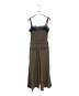 sacai (サカイ) lace suiting dress カーキ サイズ:1：40000円