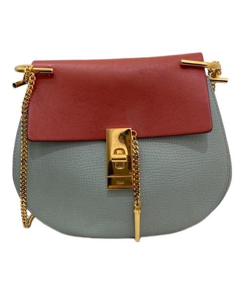 Chloe（クロエ）Chloe (クロエ) ドリューショルダーバッグ スカイブルーの古着・服飾アイテム