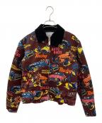 sacaiサカイ）の古着「Car Race Tropical Print Jacke」｜ブラウン