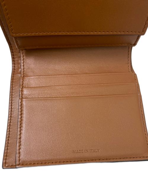 CELINE（セリーヌ）CELINE (セリーヌ) スモール フラップウォレット ベージュの古着・服飾アイテム