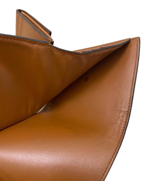 CELINE（セリーヌ）CELINE (セリーヌ) スモール フラップウォレット ベージュの古着・服飾アイテム