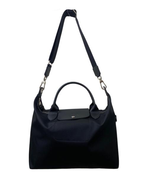 LONGCHAMP（ロンシャン）LONGCHAMP (ロンシャン) ル プリアージュ エナジー L トップハンドルバッグ ブラックの古着・服飾アイテム