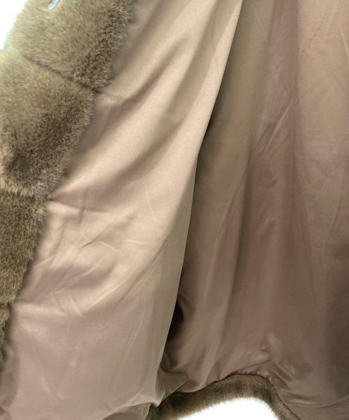 MY WHITE（マイ ホワイト）MY WHITE (マイ ホワイト) ファーブルゾン ベージュ サイズ:Uの古着・服飾アイテム