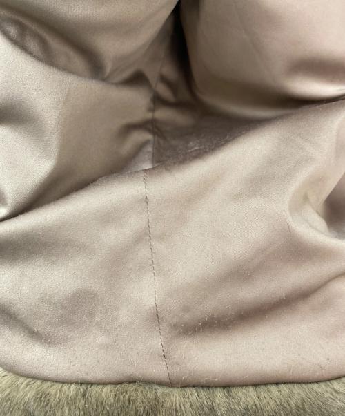 MY WHITE（マイ ホワイト）MY WHITE (マイ ホワイト) ファーブルゾン ベージュ サイズ:Uの古着・服飾アイテム