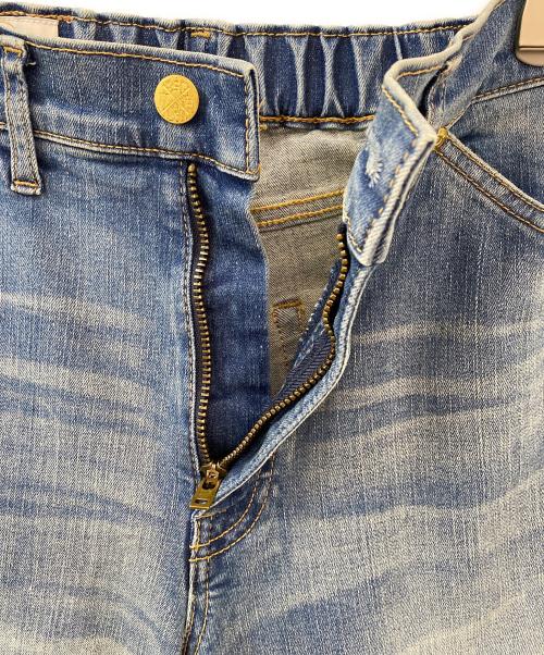 BIG JOHN（ビッグジョン）BIG JOHN (ビッグジョン) SURT (サート) MANNISH BAGGY インディゴ サイズ:XSの古着・服飾アイテム