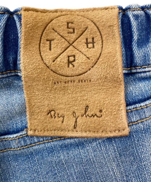 BIG JOHN（ビッグジョン）BIG JOHN (ビッグジョン) SURT (サート) MANNISH BAGGY インディゴ サイズ:XSの古着・服飾アイテム