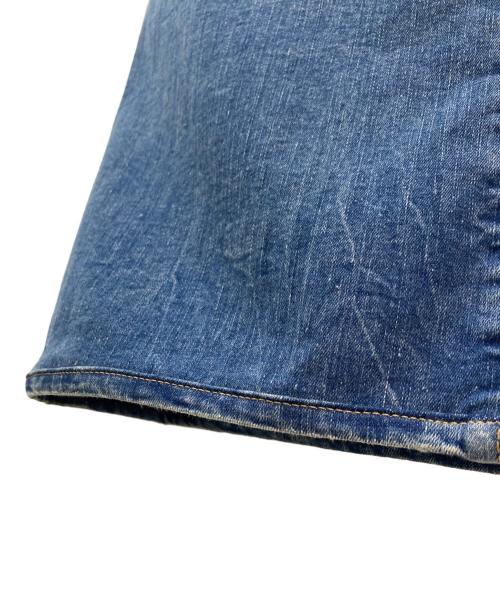 BIG JOHN（ビッグジョン）BIG JOHN (ビッグジョン) SURT (サート) MANNISH BAGGY インディゴ サイズ:XSの古着・服飾アイテム