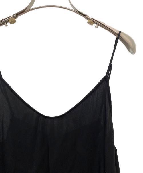 MUSE de Deuxieme Classe（ミューズ ドゥーズィエム クラス）MUSE de Deuxieme Classe (ミューズ ドゥーズィエム クラス) SILK SATIN キャミソール ブラック サイズ:Fの古着・服飾アイテム