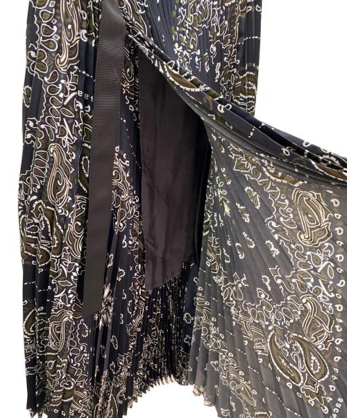 sacai（サカイ）sacai (サカイ) Bandana Print Skirt ネイビーの古着・服飾アイテム