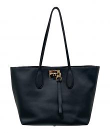 Ferragamo（フェラガモ）の古着「ガンチーニ トートバッグ」｜ブラック