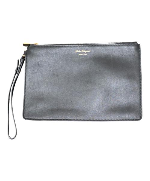 Ferragamo（フェラガモ）Ferragamo (フェラガモ) ガンチーニ トートバッグ ブラック サイズ:-の古着・服飾アイテム