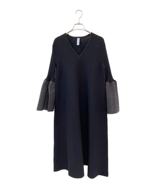 CFCL（シーエフシーエル）CFCL (シーエフシーエル) POTTERYKAFTAN3GLITTERワンピース ブラック サイズ:1の古着・服飾アイテム